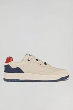 Polo Club Chaussures*Basket casual Cornell en cuir synthétique pour homme avec détails contrastant Bleu Marine