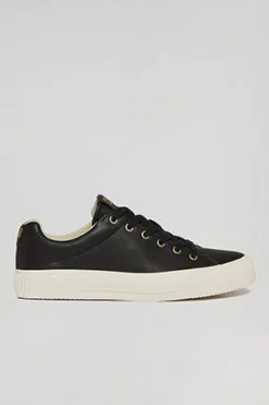Polo Club Chaussures*Baskets en cuir synthétique Habana es pour femme avec détails Noir