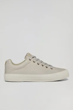 Polo Club Chaussures*Baskets en cuir synthétique Habana couleur pour femme avec détails Beige