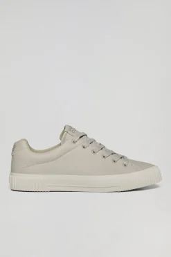 Polo Club Chaussures*Baskets en cuir synthétique Habana couleur pour homme avec détails Beige