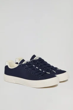 Polo Club Chaussures*Baskets en toile Habana pour femme avec détails Bleu Marine