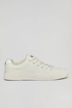 Polo Club Chaussures*Baskets en toile Habana hes pour femme avec détails Blanc