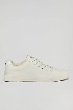 Polo Club Chaussures*Baskets en toile Habana hes pour femme avec détails Blanc