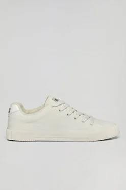 Polo Club Chaussures*Baskets en toile Habana hes pour homme avec détails Blanc