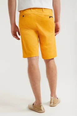 Polo Club Pantalons*Bermuda décontracté avec logo brodé Ambre
