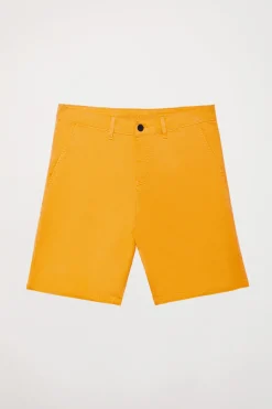 Polo Club Pantalons*Bermuda décontracté avec logo brodé Ambre