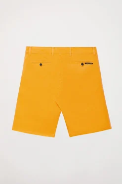 Polo Club Pantalons*Bermuda décontracté avec logo brodé Ambre