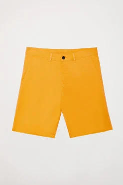 Polo Club Pantalons*Bermuda décontracté avec logo brodé Ambre