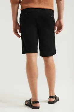 Polo Club Pantalons*Bermuda décontracté avec logo brodé Noir