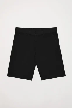 Polo Club Pantalons*Bermuda décontracté avec logo brodé Noir