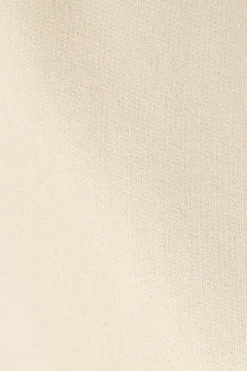 Polo Club Pantalons*Bermuda en coton écru à logo brodé Beige