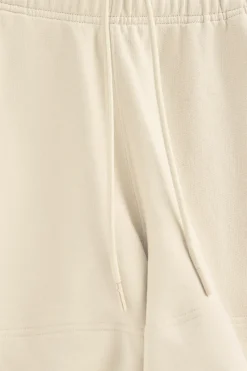 Polo Club Pantalons*Bermuda en coton écru à logo brodé Beige