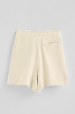 Polo Club Pantalons*Bermuda en coton écru à logo brodé Beige