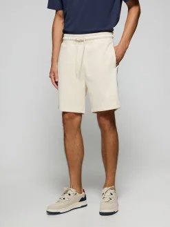 Polo Club Pantalons*Bermuda Jonas en coton et coupe relaxed fit avec écusson en sergé caoutchouté Beige