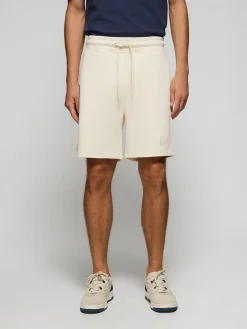 Polo Club Pantalons*Bermuda Jonas en coton et coupe relaxed fit avec écusson en sergé caoutchouté Beige
