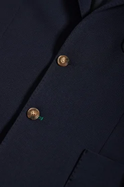Polo Club Vestes*Blazer boutonné avec détails Bleu Marine