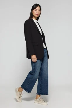 Polo Club Vestes*Blazer boutonné avec détails Noir