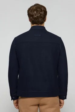 Polo Club Vestes*Blouson bomber Exeter avec détails Bleu Marine