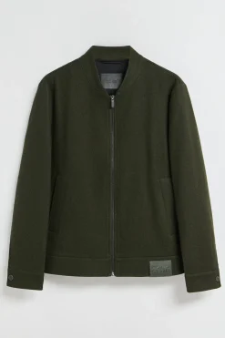 Polo Club Vestes*Blouson Bomber Exeter avec détails Kaki