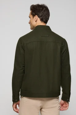Polo Club Vestes*Blouson Bomber Exeter avec détails Kaki