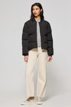 Polo Club Vestes*Bomber matelassé Dubai avec des détails Noir
