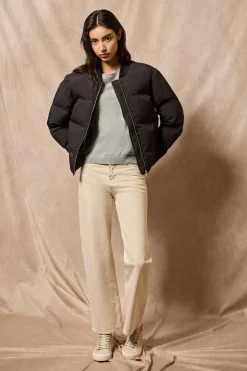 Polo Club Vestes*Bomber matelassé Dubai avec des détails Noir