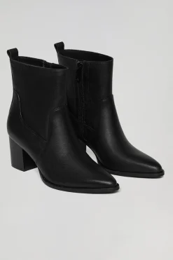 Polo Club Chaussures*Bottines Ryta en cuir avec logo Noir