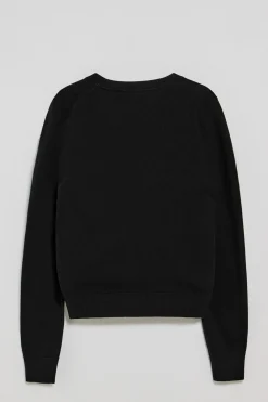 Polo Club Pulls*Cardigan en maille boutonnée avec col en V et broderie Rigby Go Noir