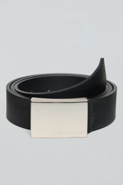 Polo Club Accessoires*Ceinture Bastian e avec boucle métallique et gravure Noir