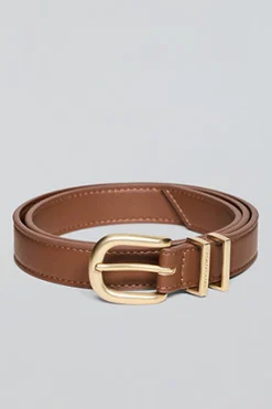 Polo Club Accessoires*Ceinture Blossom avec gravure Camel