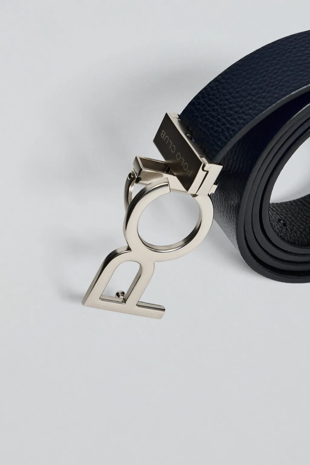 Polo Club Accessoires*Ceinture réversible Bennet bleu marine et noir avec boucle PC Noir-Marine