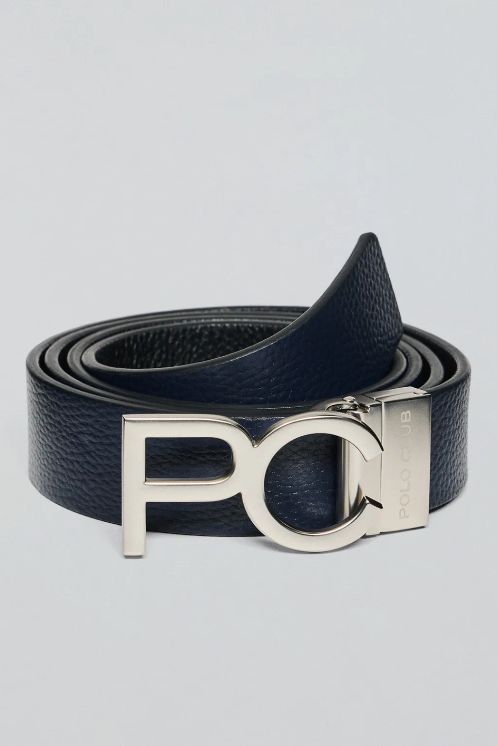 Polo Club Accessoires*Ceinture réversible Bennet bleu marine et noir avec boucle PC Noir-Marine