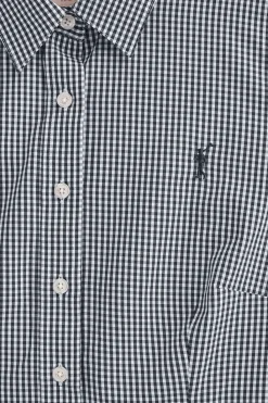 Polo Club Chemises*Chemise à carreaux Vichy et logo Rigby Go Bleu Marine