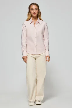 Polo Club Chemises*Chemise à carreaux Vichy avec un logo brodé Rose