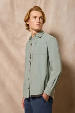 Polo Club Chemises*Chemise à poches Massachusetts e à broderie Vert