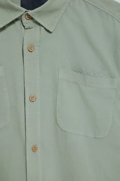 Polo Club Chemises*Chemise à poches Massachusetts e à broderie Vert