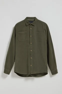 Polo Club Chemises*Chemise à poches Massachusetts vert et broderie Kaki