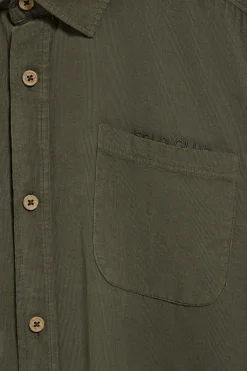 Polo Club Chemises*Chemise à poches Massachusetts vert et broderie Kaki