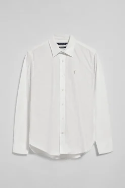 Polo Club Chemises*Chemise à rayures Yale grise claire avec logo brodé Rigby Go Gris clair