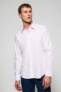 Polo Club Chemises*Chemise à rayures Yale roses avec logo brodé Rigby Go Rose clair