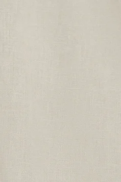 Polo Club Chemises*Chemise à manches courtes en lin et coton avec broderie Rigby Go Beige