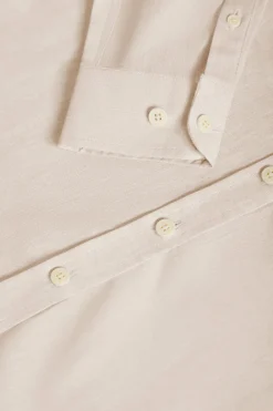 Polo Club Chemises*Chemise en lin et coton avec un détail brodé Rigby Go Beige