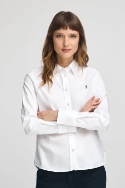Polo Club Chemises*Chemise he à coupe droite avec logo Rigby Go Blanc