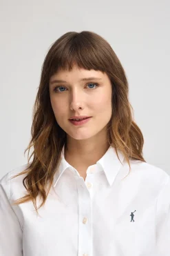 Polo Club Chemises*Chemise he à coupe droite avec logo Rigby Go Blanc