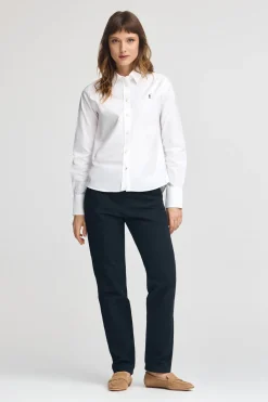 Polo Club Chemises*Chemise he à coupe droite avec logo Rigby Go Blanc