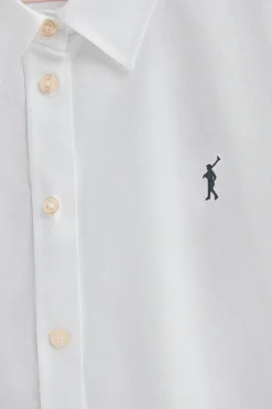 Polo Club Chemises*Chemise he à coupe droite avec logo Rigby Go Blanc