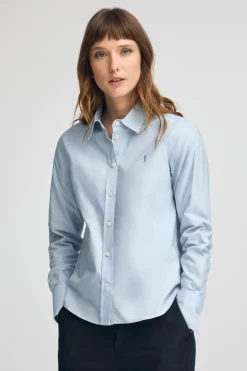 Polo Club Chemises*Chemise à coupe droite et logo Rigby Go Bleu Ciel