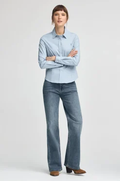 Polo Club Chemises*Chemise à la coupe slim et logo Rigby Go Bleu Ciel