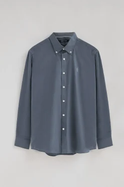 Polo Club Chemises*Chemise bleu à coupe regular et logo Rigby Go Denim