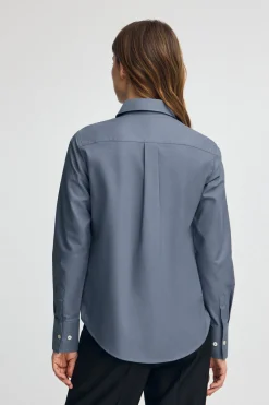 Polo Club Chemises*Chemise bleu à coupe droite et logo Rigby Go Denim
